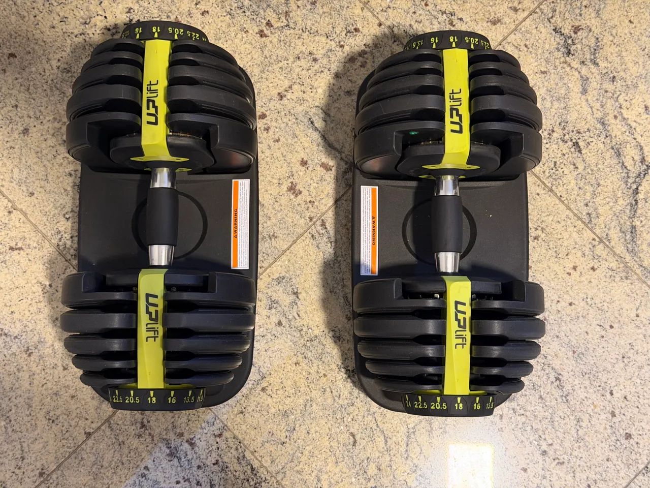 Par Halter Ajustável UPLIFT 24kg