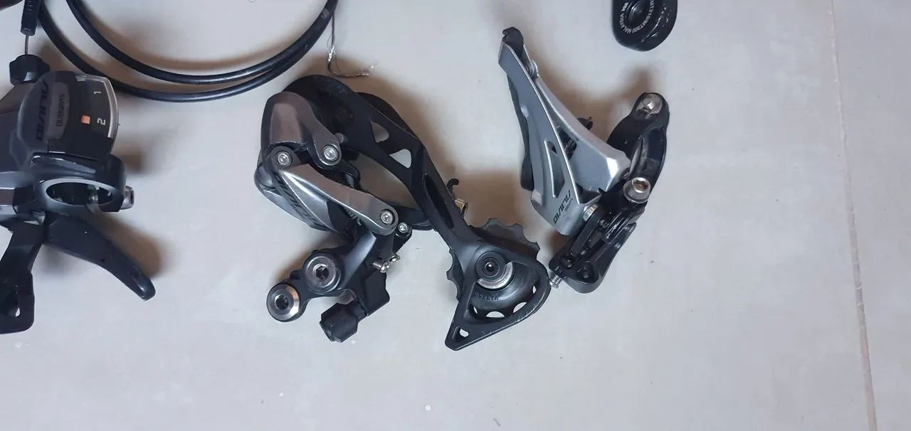 Kit shimano alívio 2x9  - Foto 2