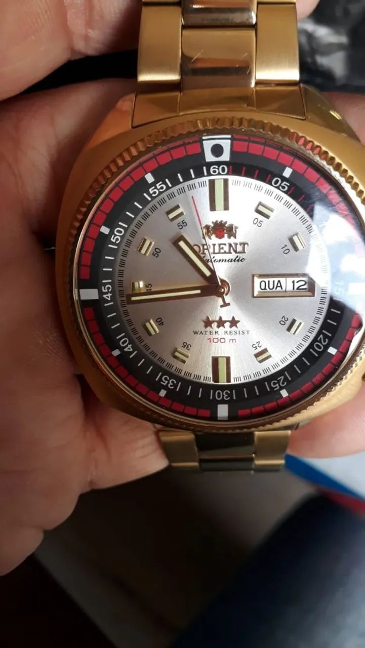 Relogio oriente automatico usado pouquissimas vezes - Foto 2
