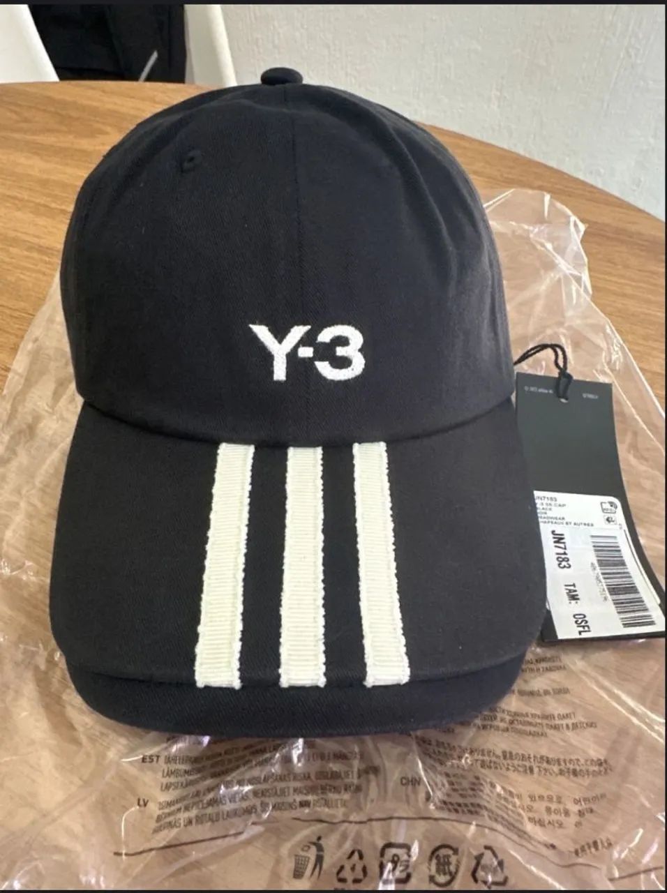 Y-3 x adidas Boné Stripes Black