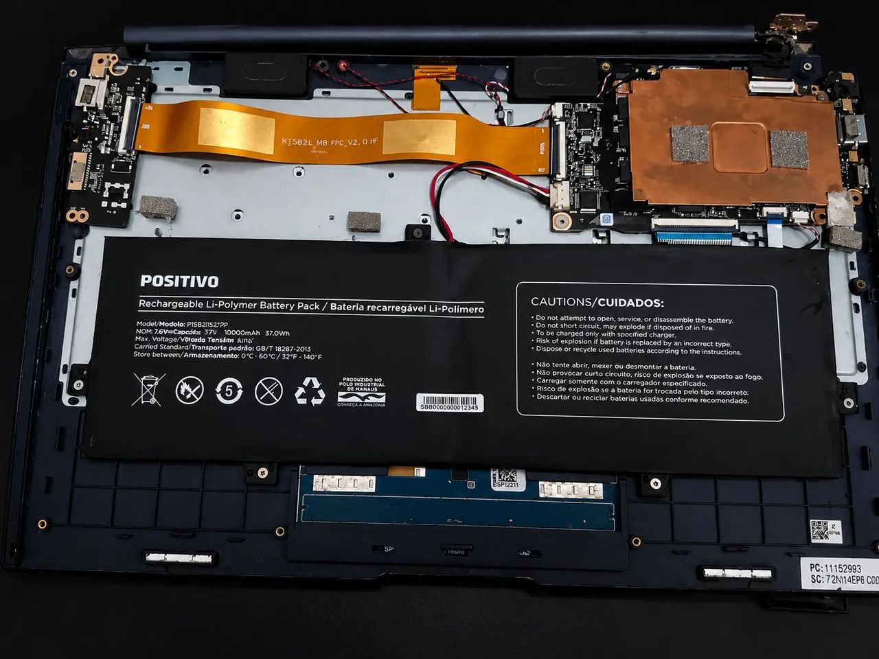 Notebook Positivo Motion Plus Q464B Funcionando perfeitamente (Para Reparo ou Peças) - Foto 3