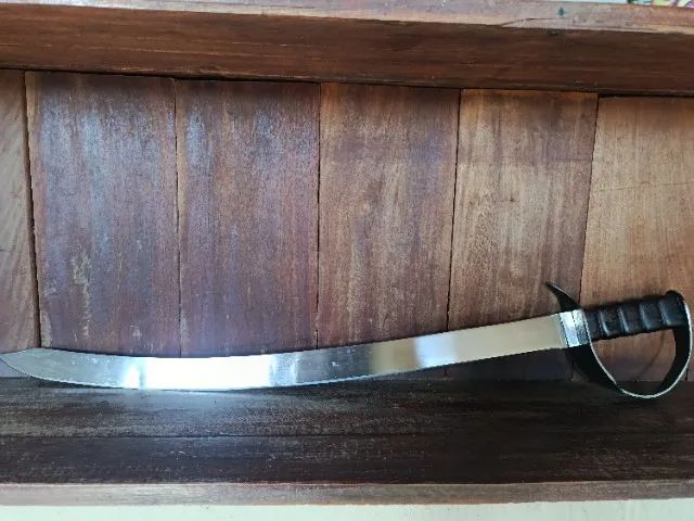 Espada Sabre Naval ( Cutlass ) Pirata Artesanal - Foto 2