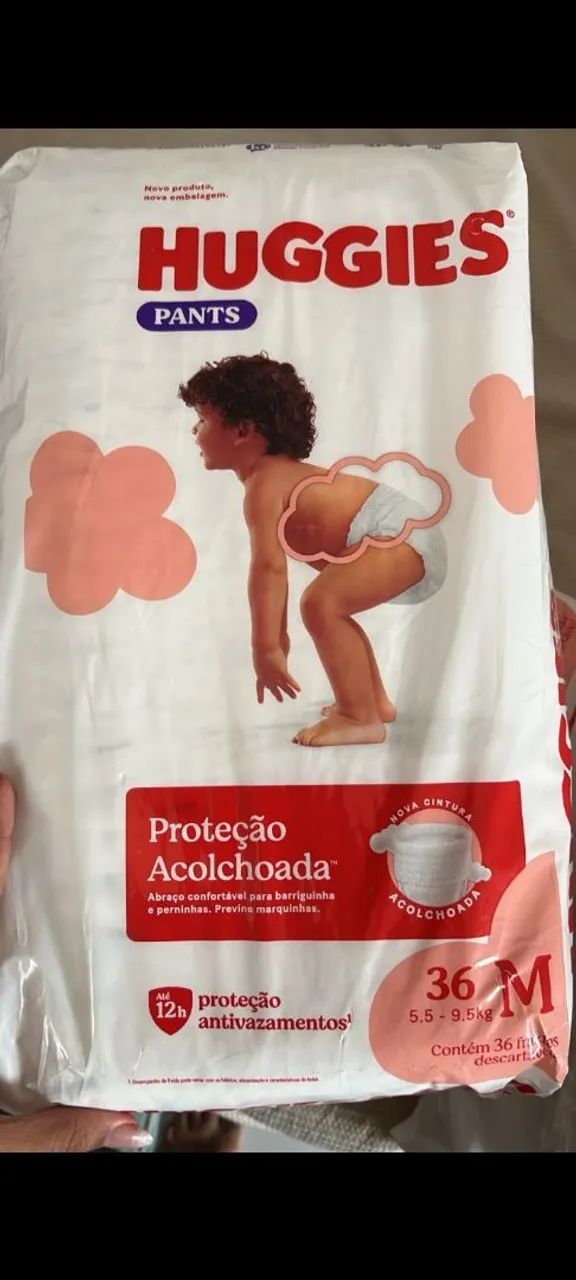 Fralda Huggies M Shortinho 