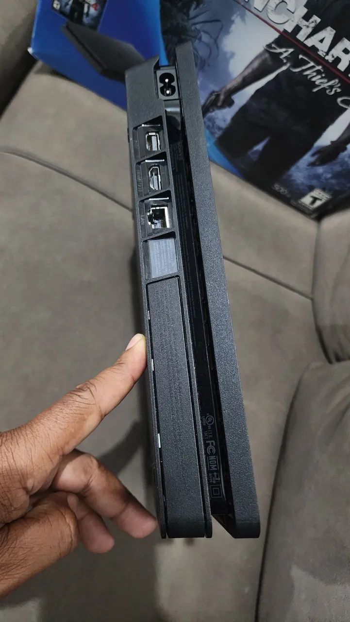 Ps4 slim 500GB $ 1.400 reais, Jequié BA - Foto 5