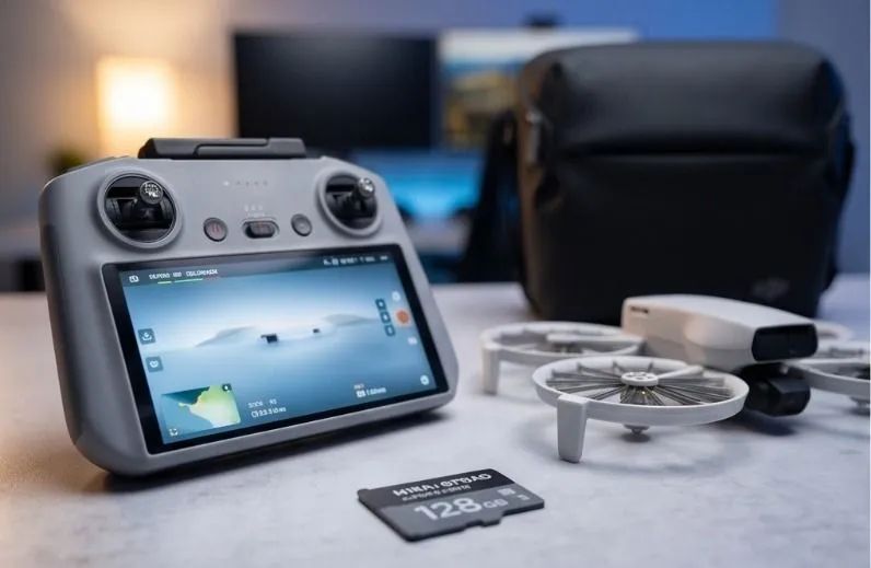 Drone DJI FLIPE - COMPLETO 4K com TELA - Foto 3