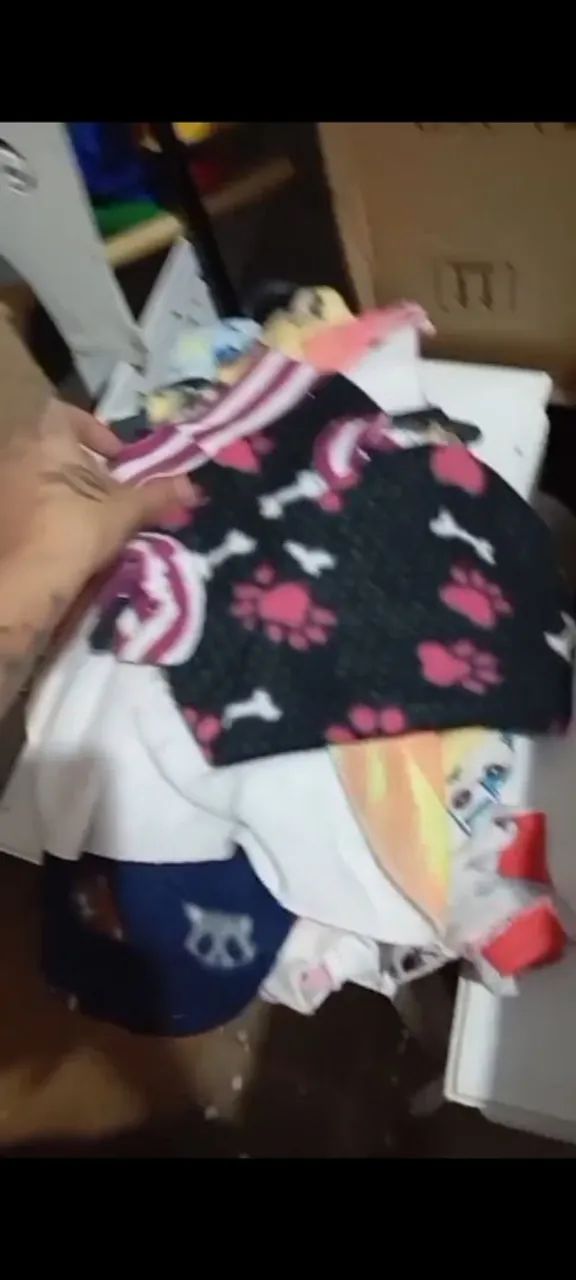 Itens de pet shop roupas e acessórios 200,00 ? painel canelado  para loja 150 ? - Foto 2