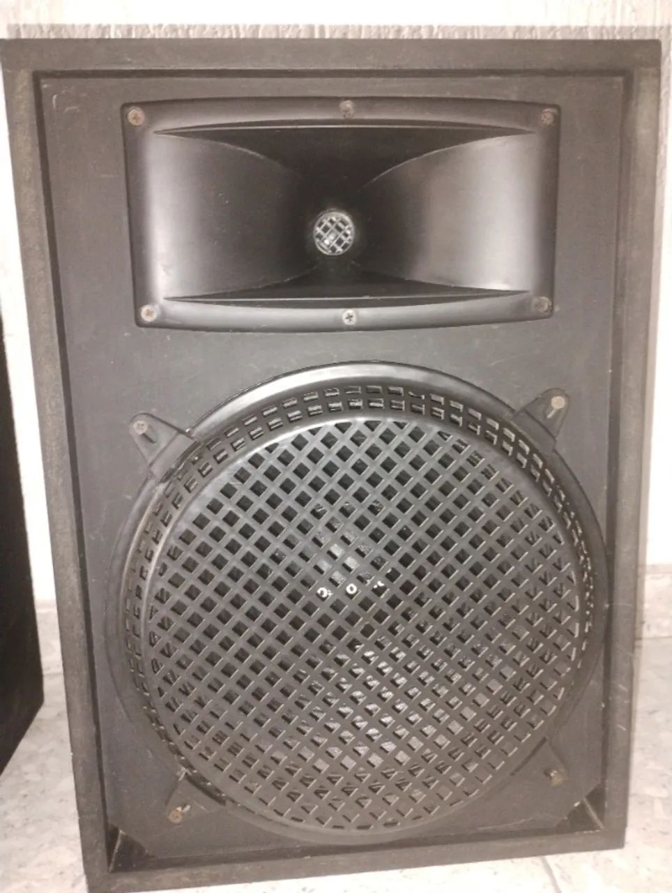 2 caixas de som passiva bossoud 300w cada semi nova - Foto 5