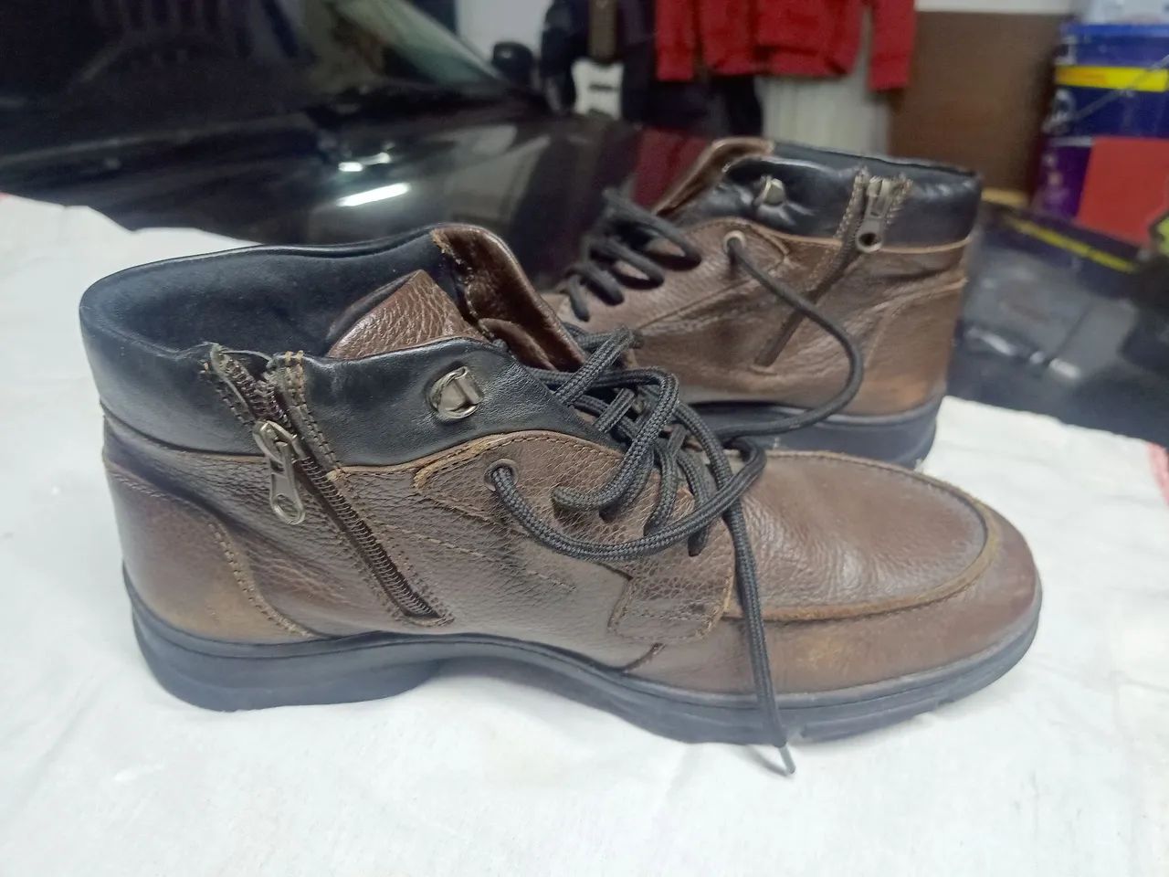 Bota de couro - Foto 3