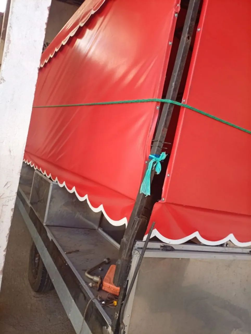 Carrinho De Cachorro Quente E Churrasco e Adaptável para outras funcionalidades  - Foto 3