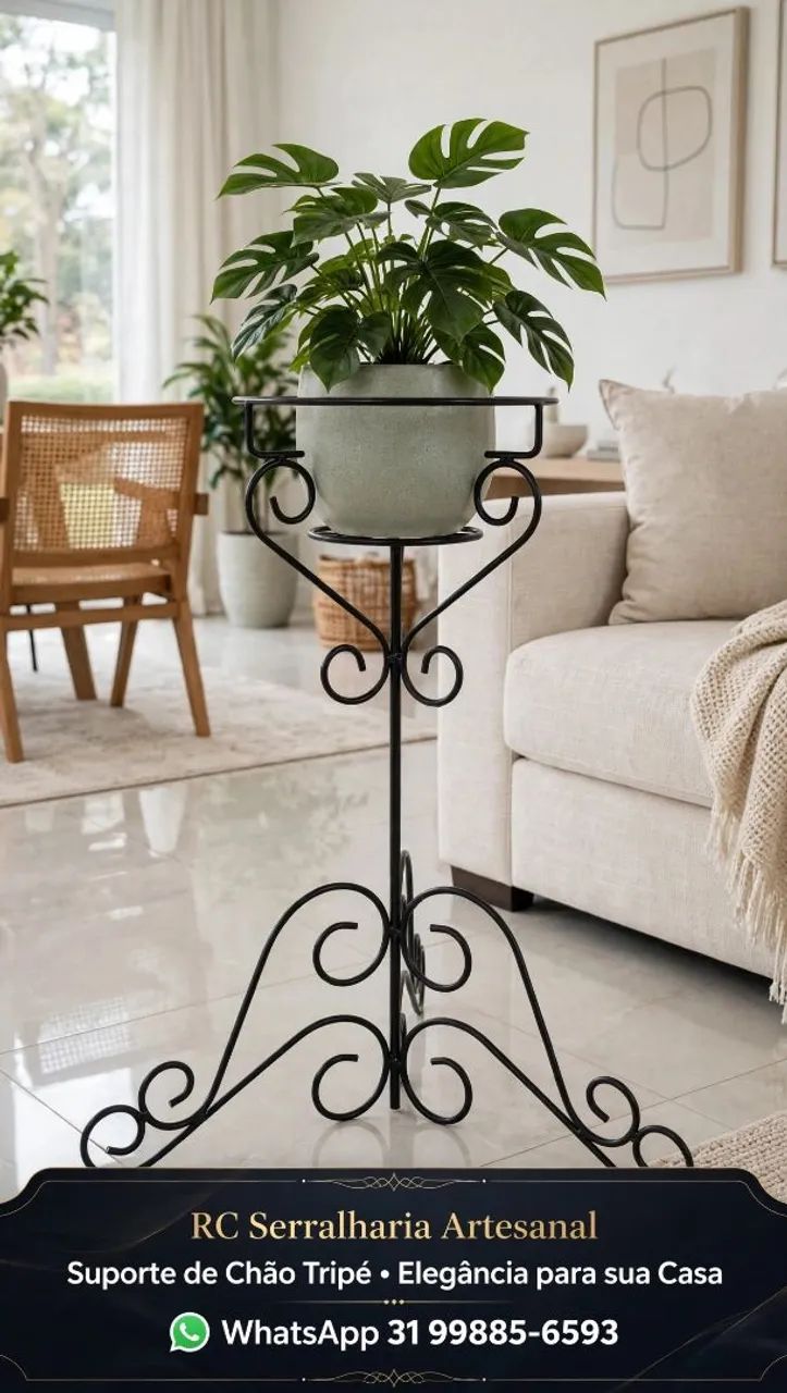 Tripé para plantas e jardim  - Foto 3