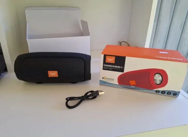 Caixa de Som Portátil Bluetooth Charge Mini 3+ (Nova na Caixa) - Foto 2