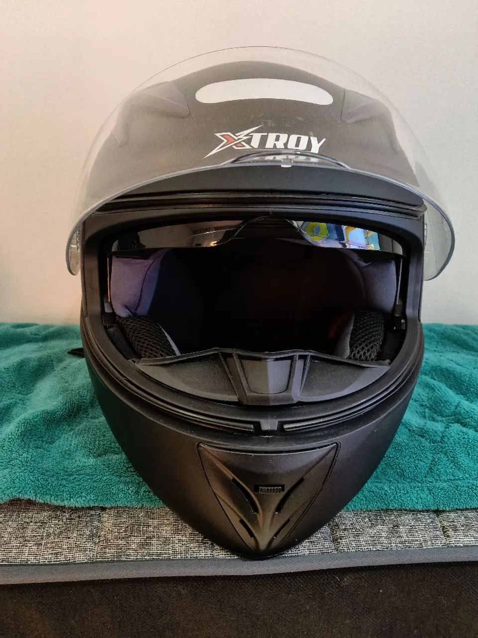 Capacete com óculos interno  - Foto 2