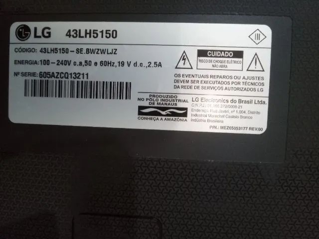 Tv LG 43 polegadas funcionando. - Foto 2