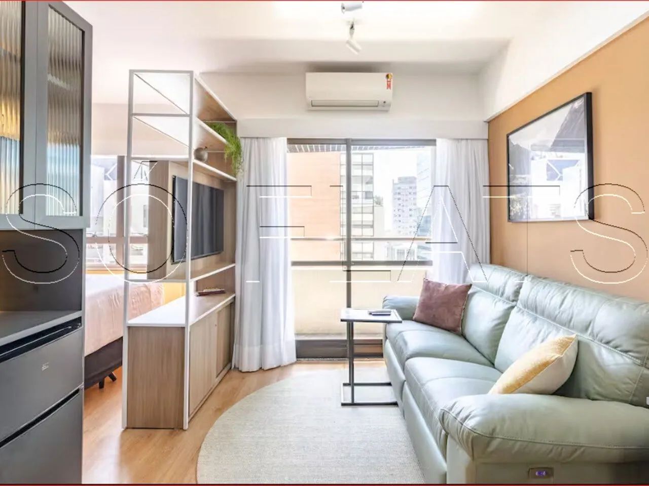 Flat Radisson Paulista, disponível para compra com 30m², 1 dormitório e 1 vaga