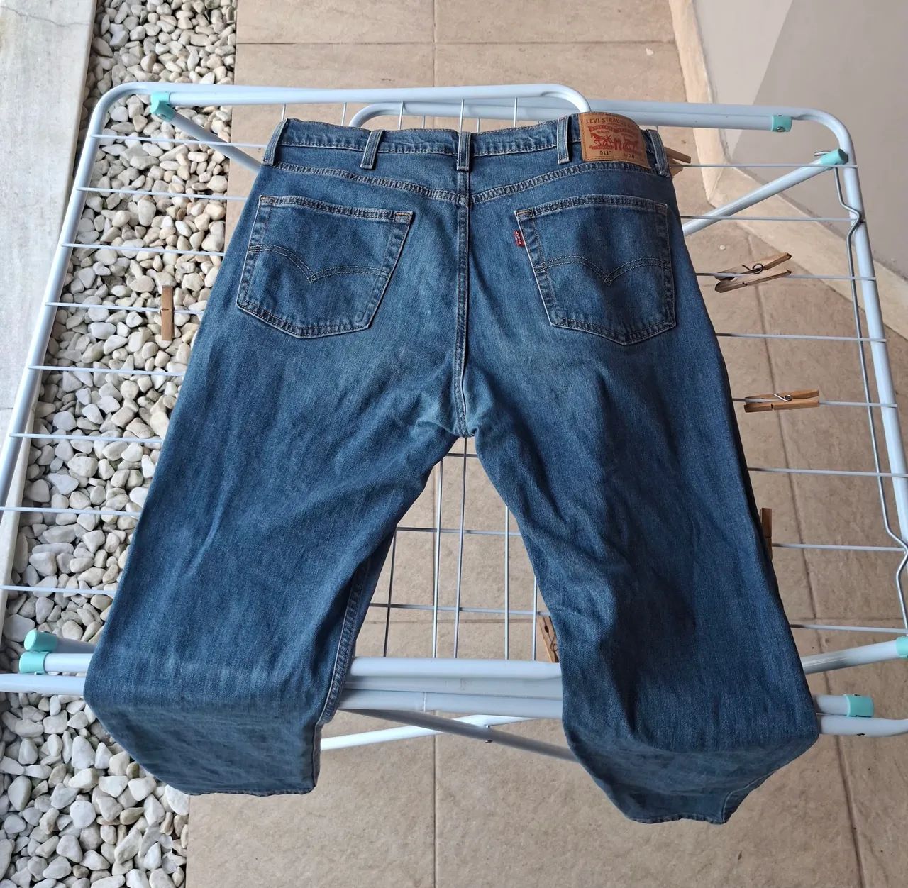 Calça Levi's 511 tamanho 48 (38w 34l) - Foto 2