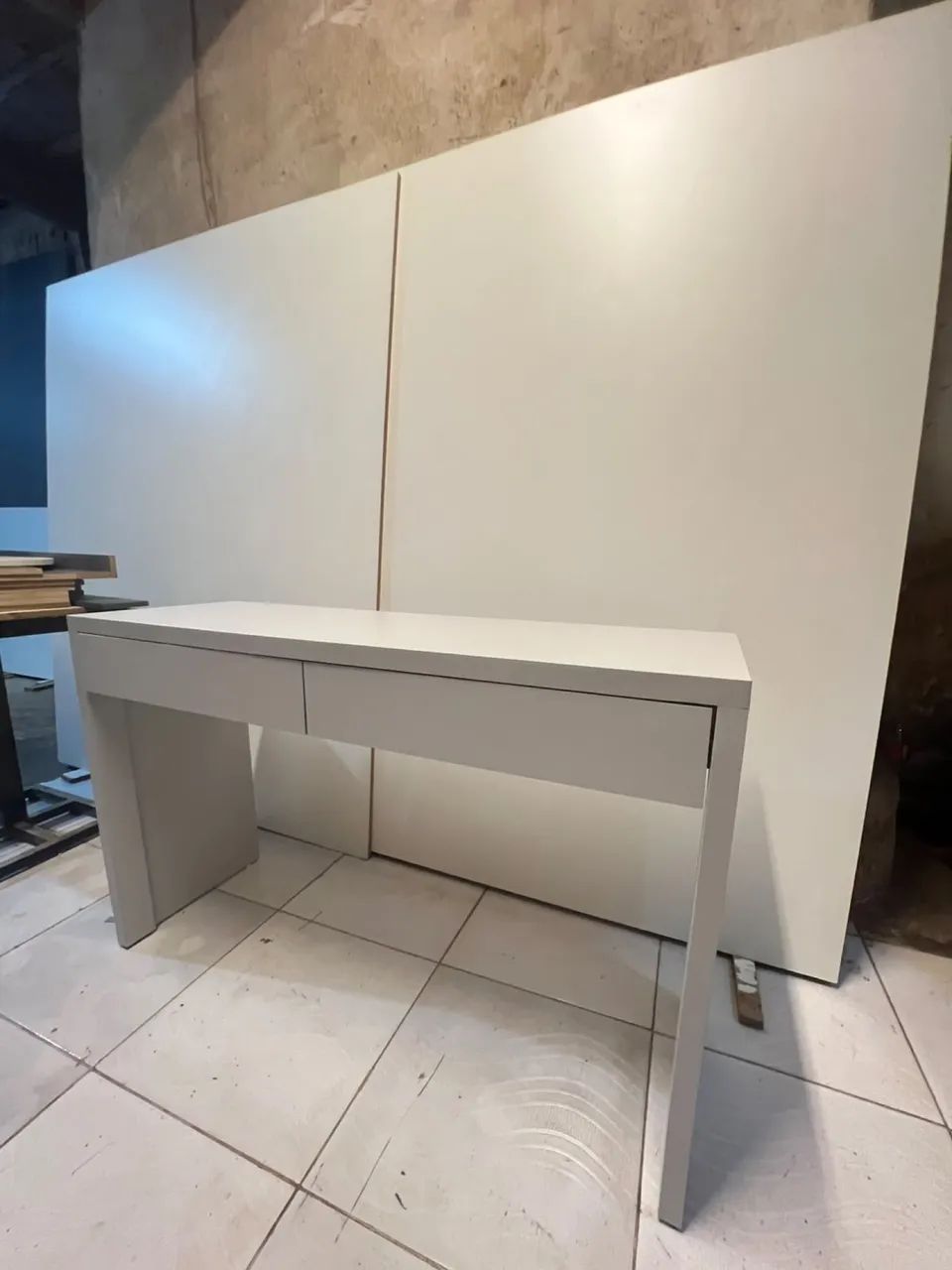 Uma mesa de estudos 