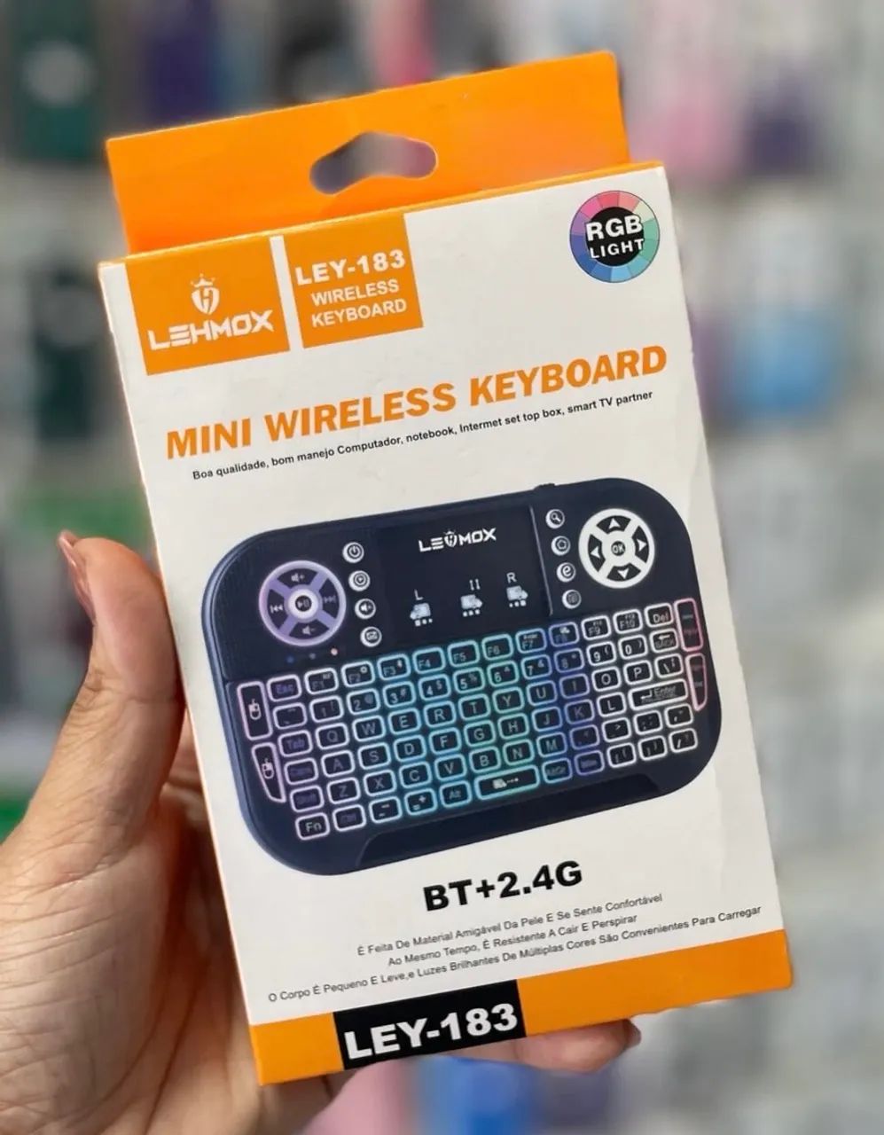 Mini Teclado Sem Fio