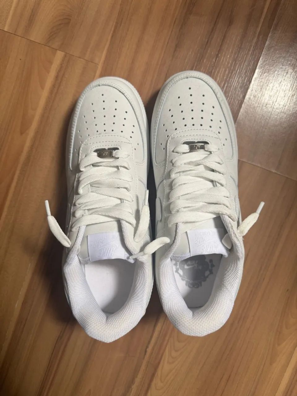 Tênis air force 1 branco  - Foto 5