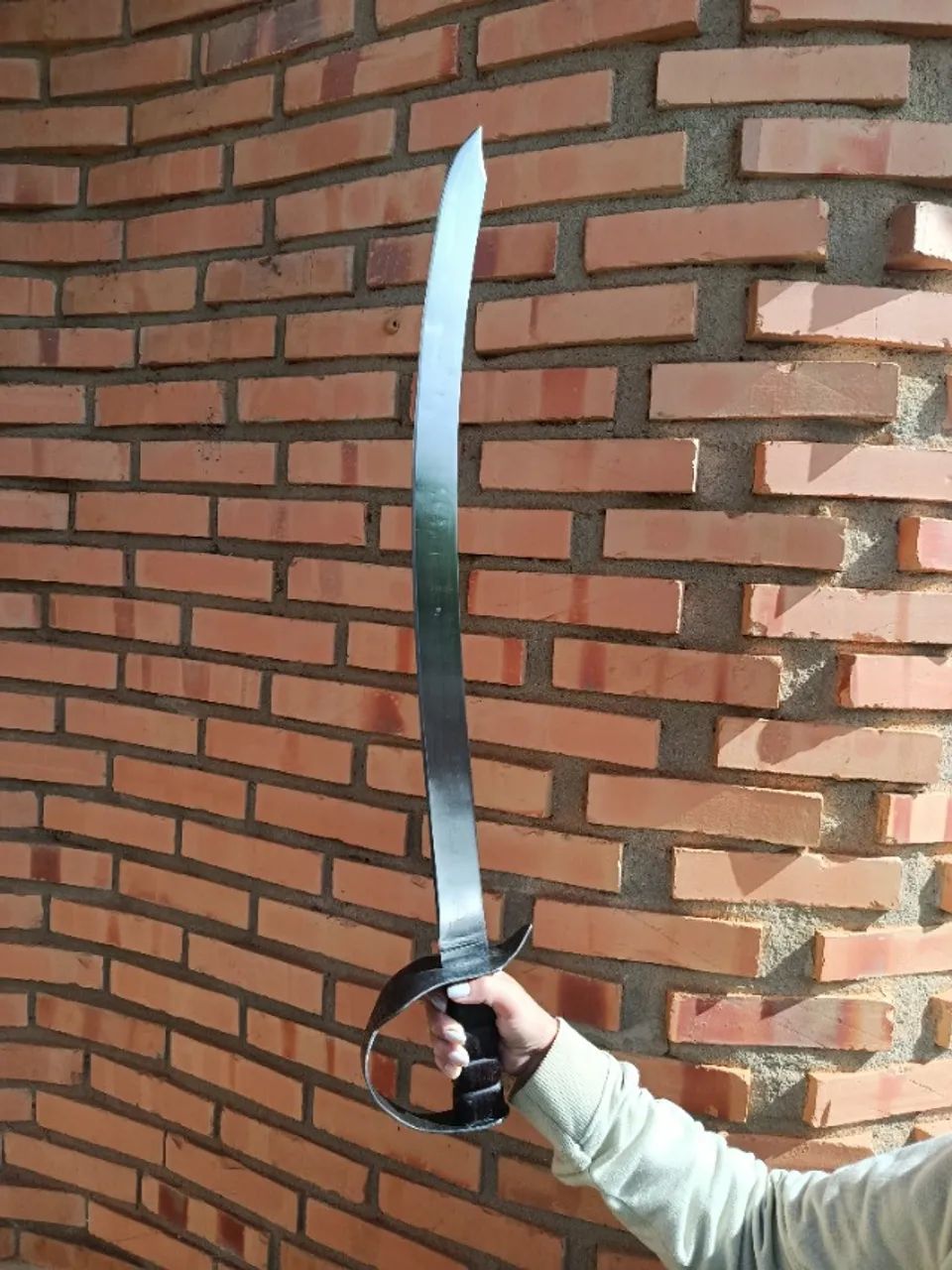 Espada Sabre Naval ( Cutlass ) Pirata Artesanal - Foto 5