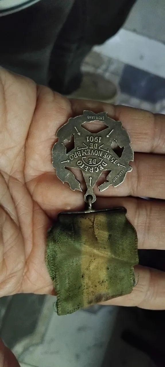Medalha antiga - Foto 2