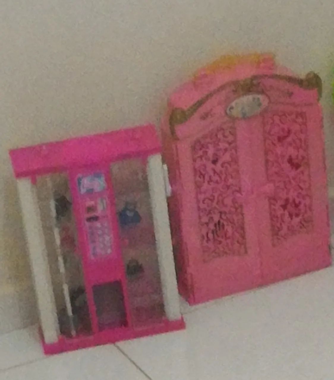 Closet de bolsa e sapato da Barbie - Foto 2
