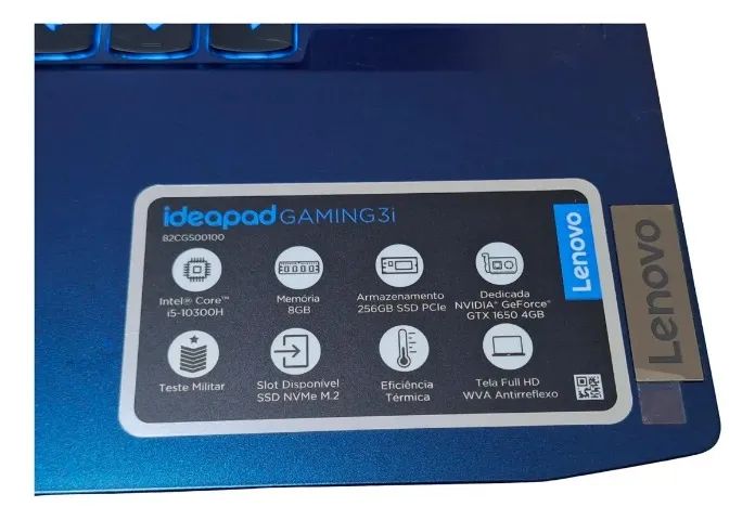Notebook Gamer (TROCO) Lenovo IdeaPad Gaming 3i Intel Core i5 - Foto 4