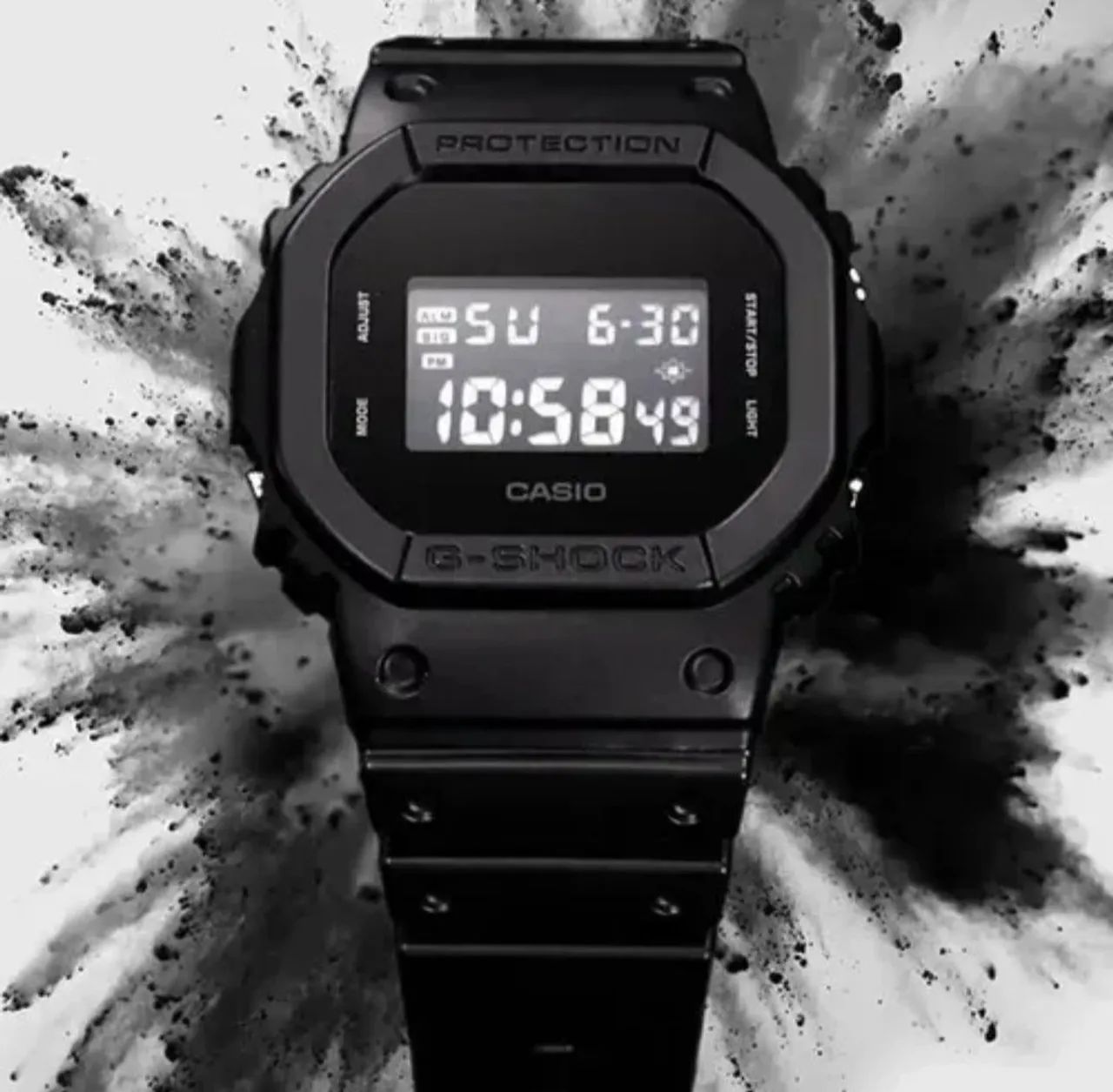Relógio Casio Masculino G-shock Digital Dw-5600bb - Foto 2