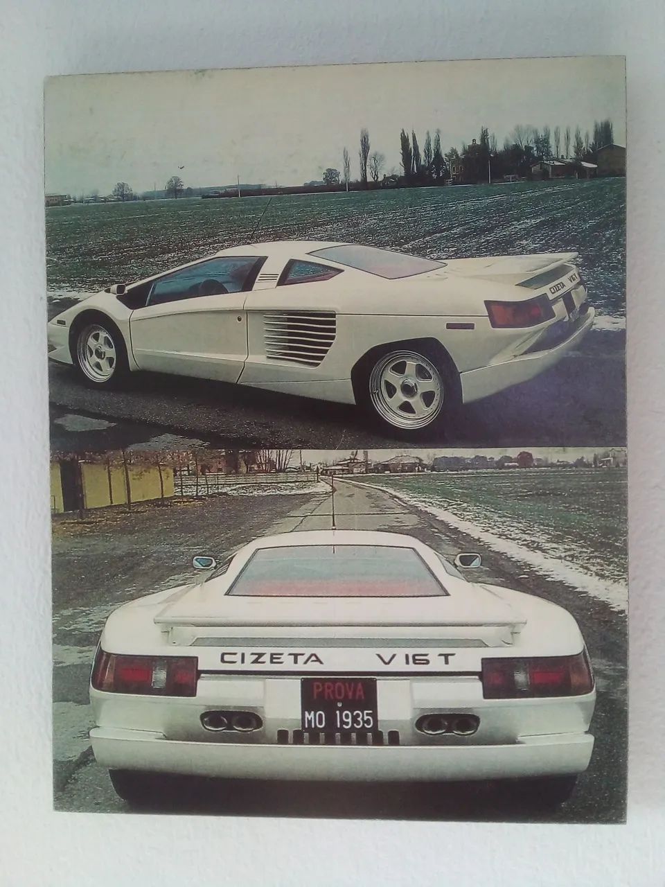 PÔSTER - LAMBORGHINI CIZETA V16