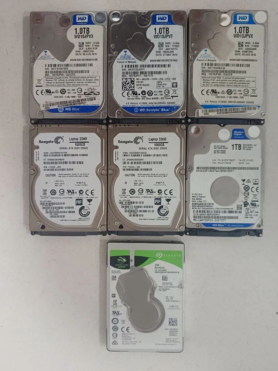 7 Hds 1tb notebook 100% saudável  - Foto 2