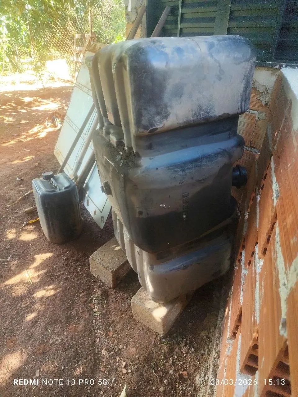 Tanque de combustível para caminhão Iveco tector 