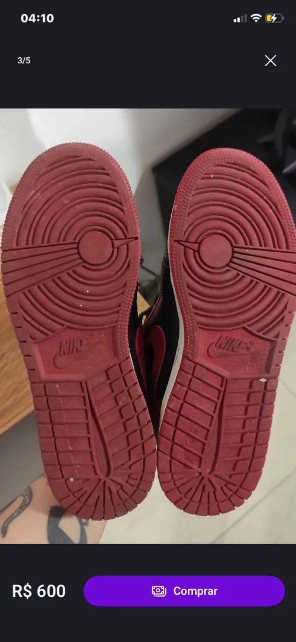 Tênis air jordan original - Foto 3
