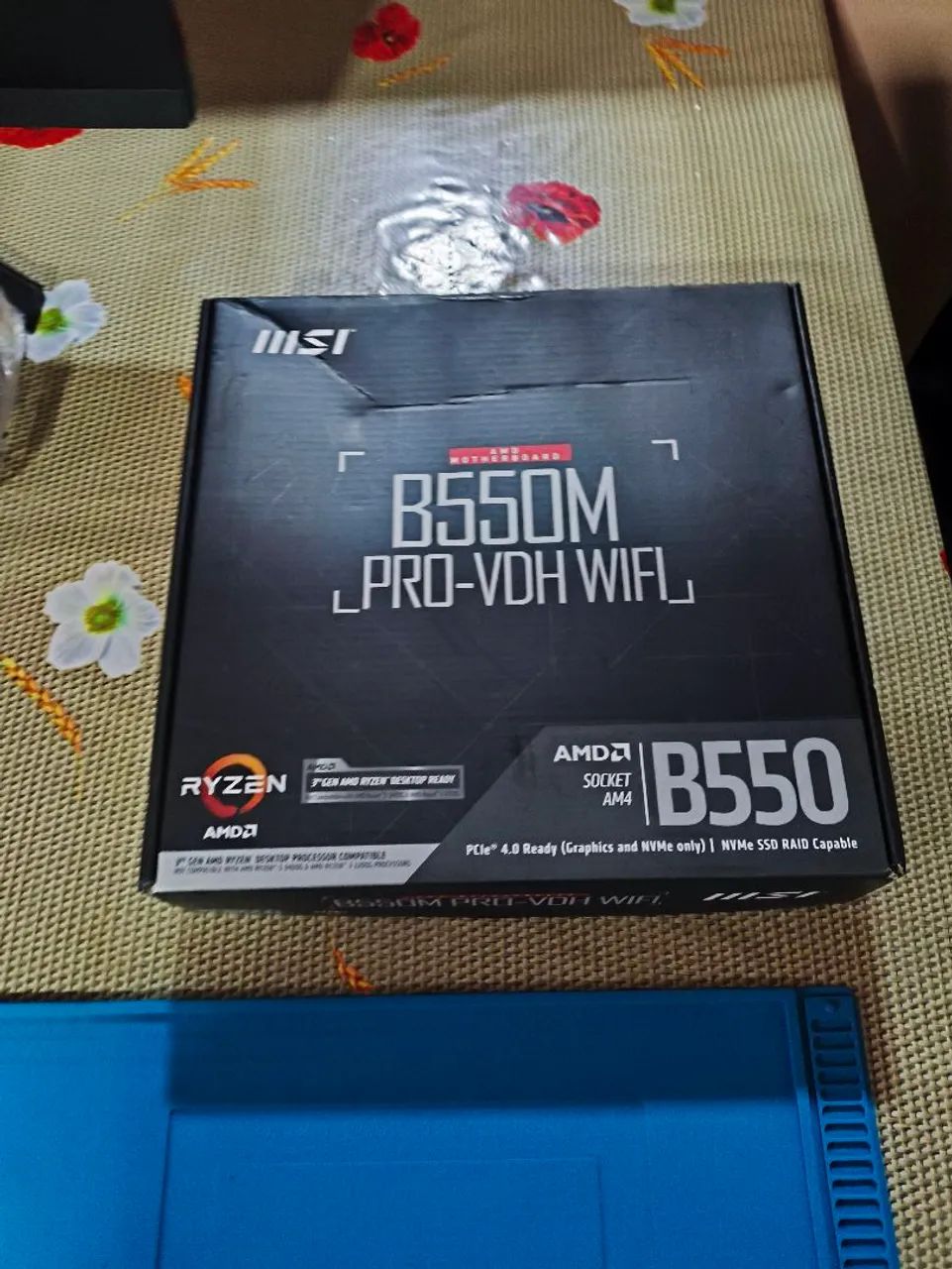 Placa-Mãe MSI B550M PRO-VDH WIFI Zerada - Foto 5