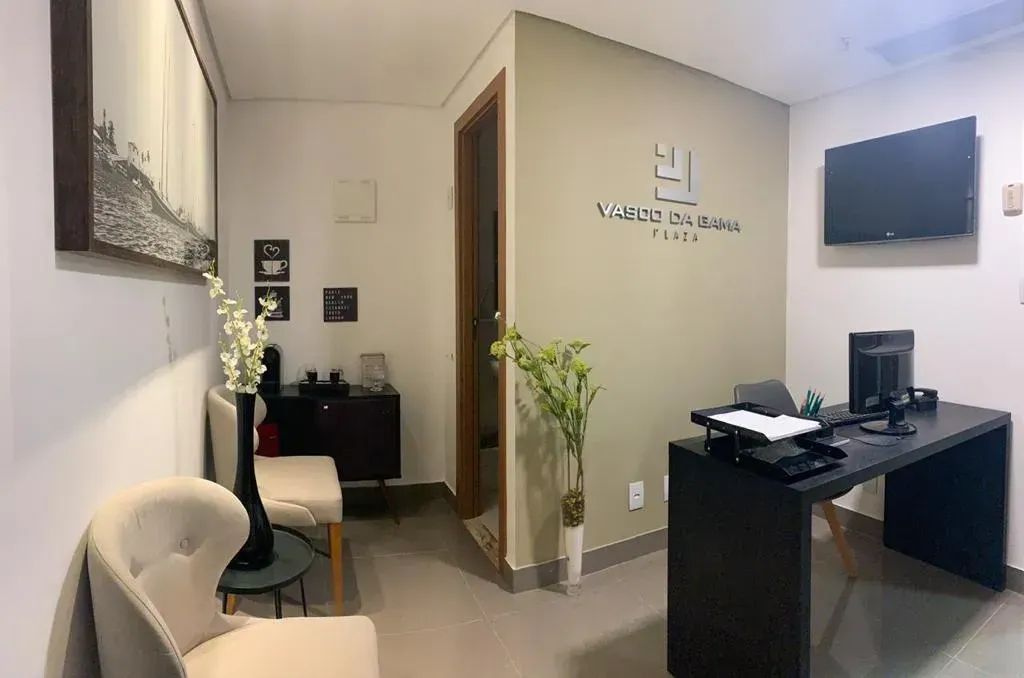 Excelente sala - nascente - 28m2 - andar alto - banheiro e vaga privativa! - Foto 6