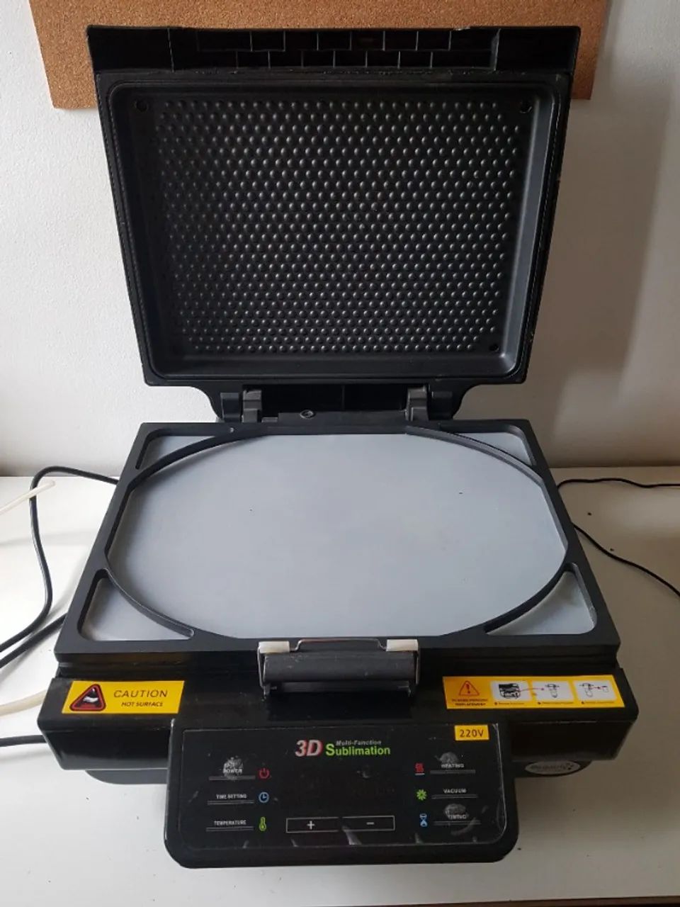Prensa Térmica Digital 3d - Sublimação A Vácuo - Foto 3