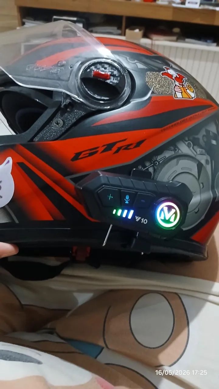 FONE DE CAPACETE