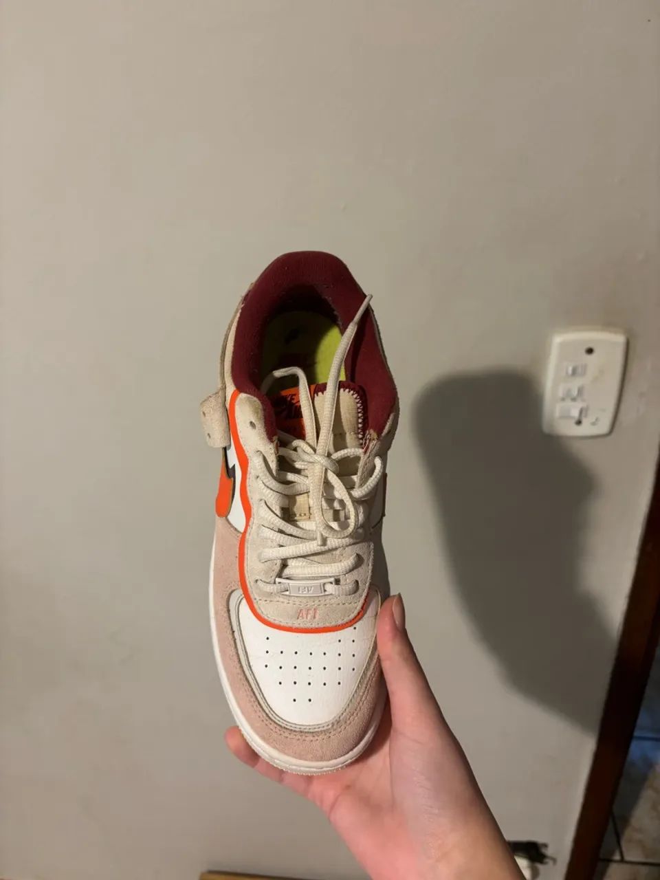 Air Force 1 Shadow Red Orange  - Foto 3