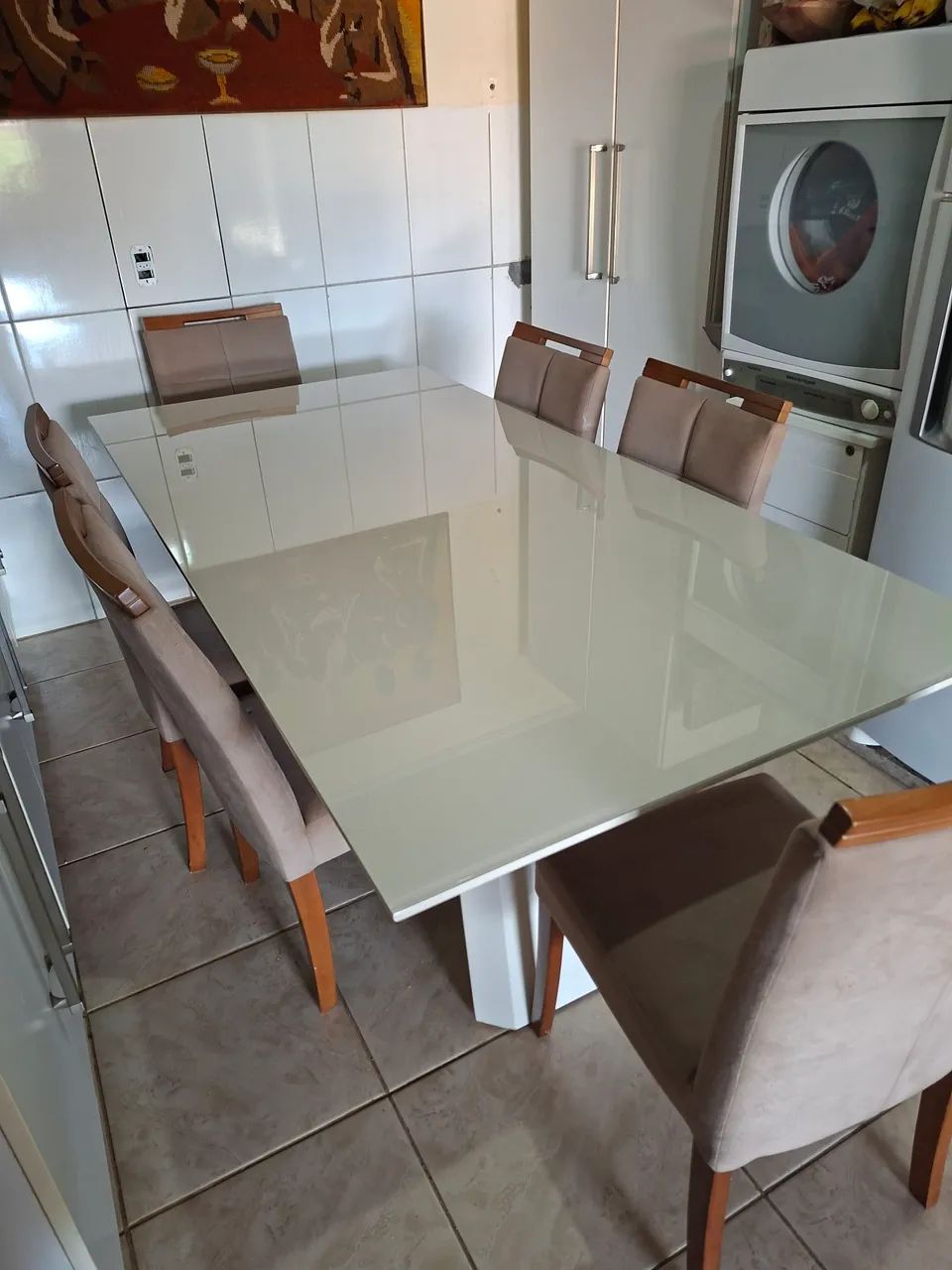 Mesa de cozinha 6 lugares - Foto 2