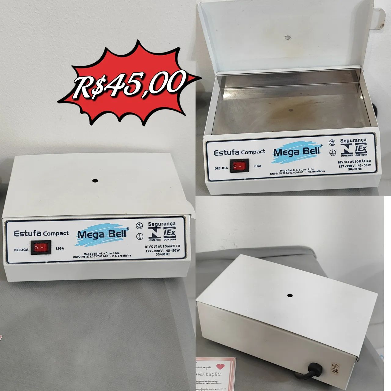 Estufa esterilizador 