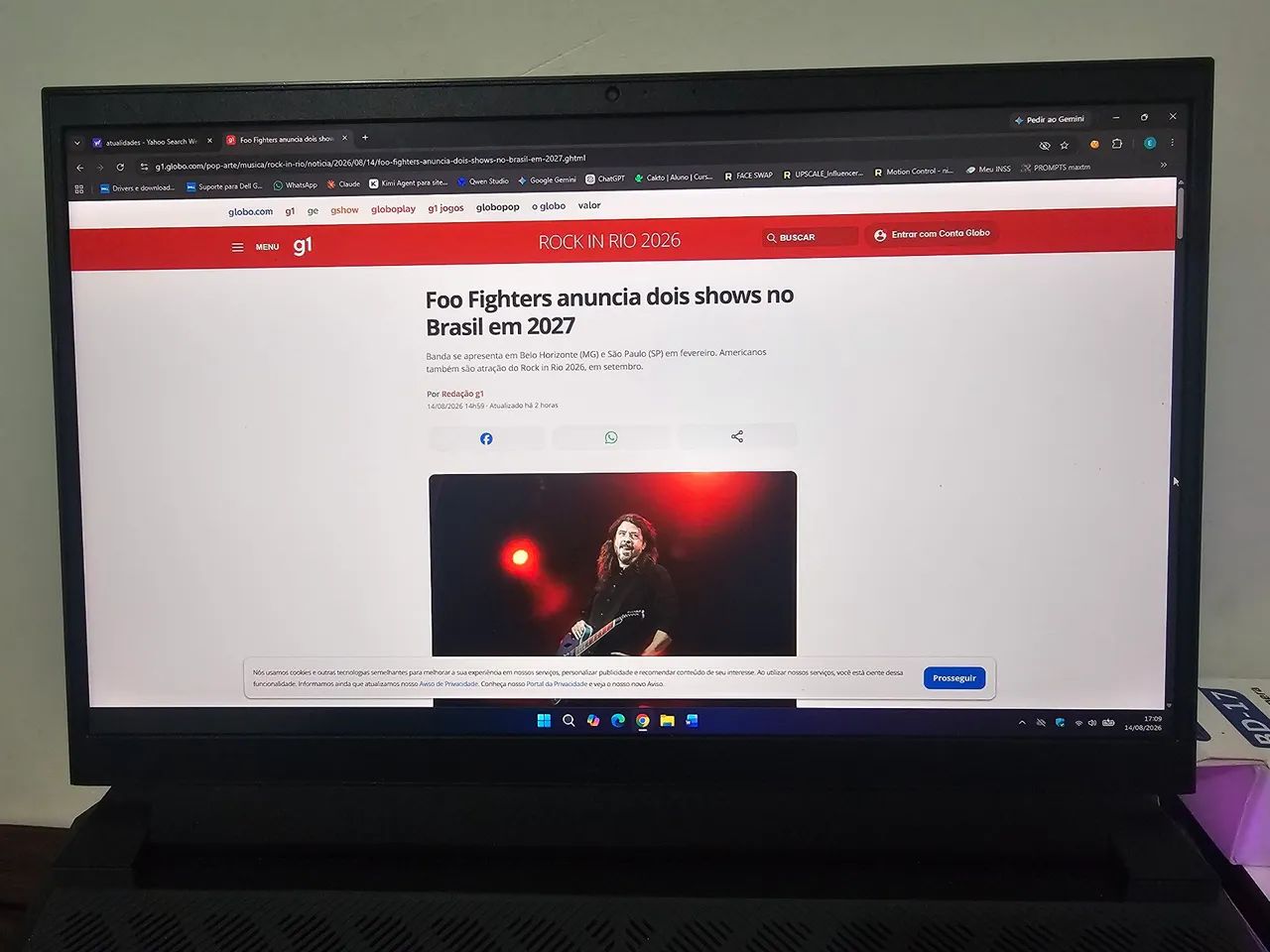 Notebook Dell G15 5530 com RTX 4060 - Foto 4
