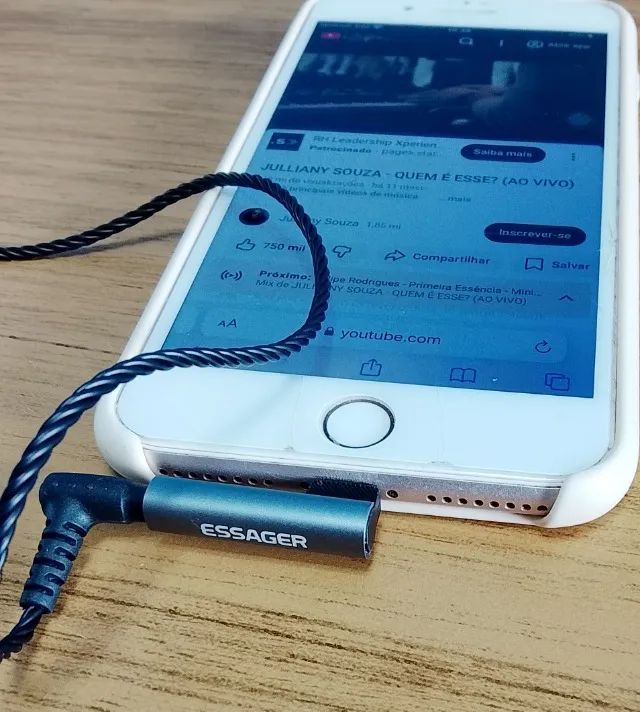 Adaptador iPhone Fone de Ouvido - Foto 3