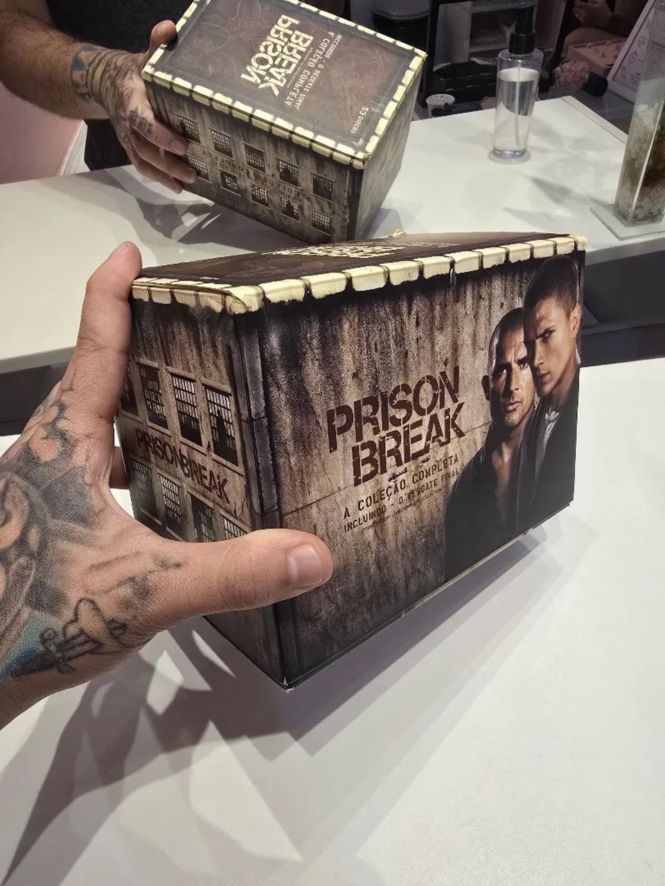 Box incrível de Prison Break! 23 discos completo.<br>23 discos com a coleção completa!