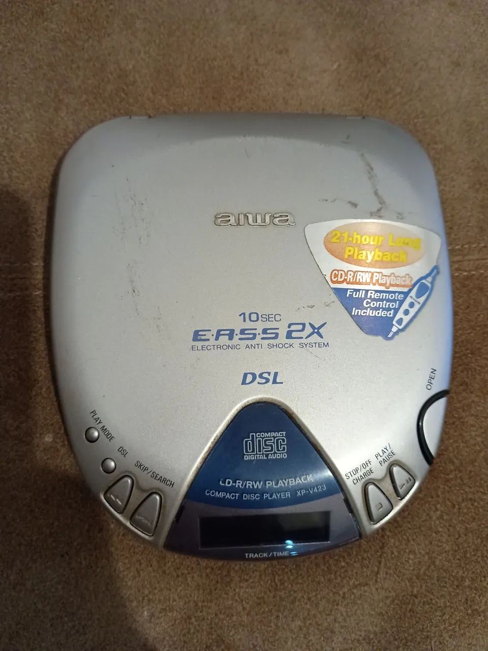 Discman CD Player Aiwa