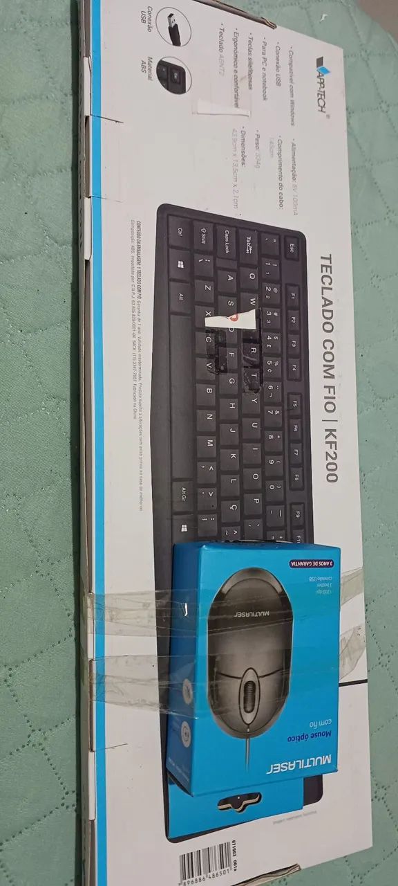Teclado e mouse