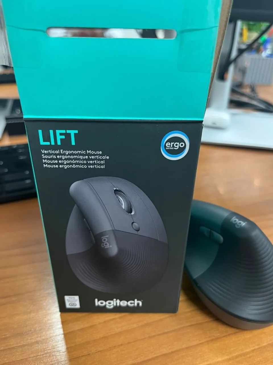Mouse Ergonômico Sem Fio Logitech 