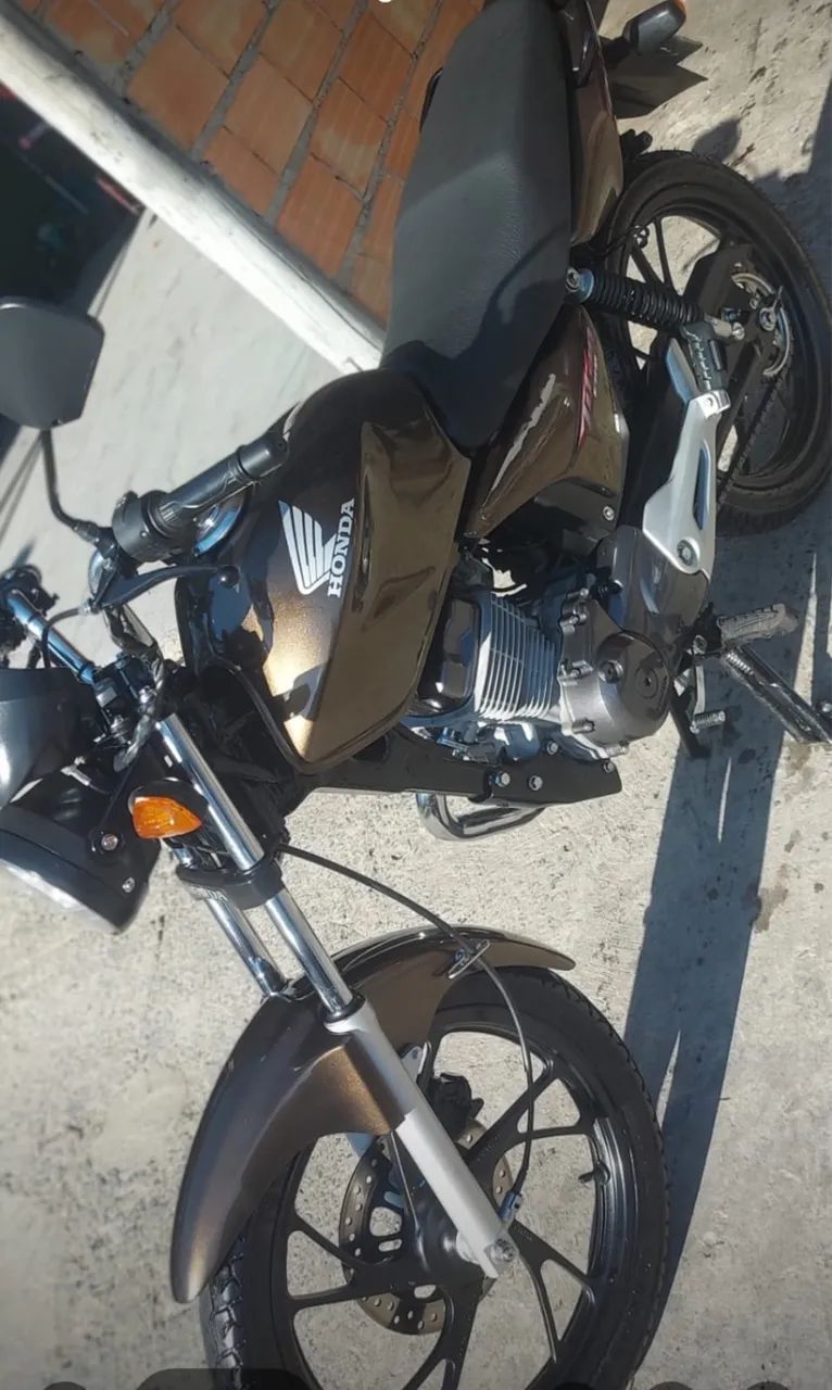 Titan 150 esd cinza rust  toda Restaurada  - Foto 4