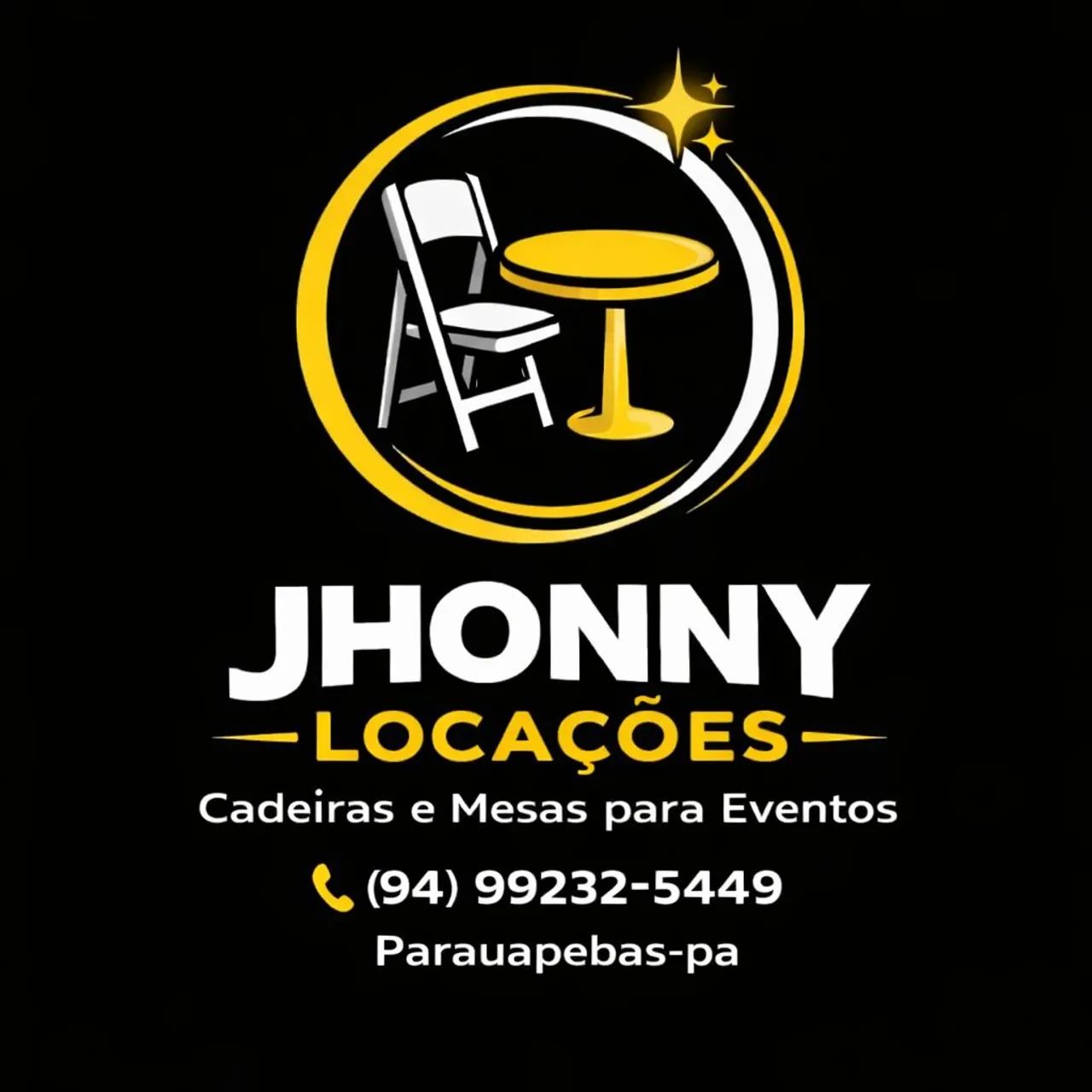 Aluguel de mesas e cadeiras para eventos 