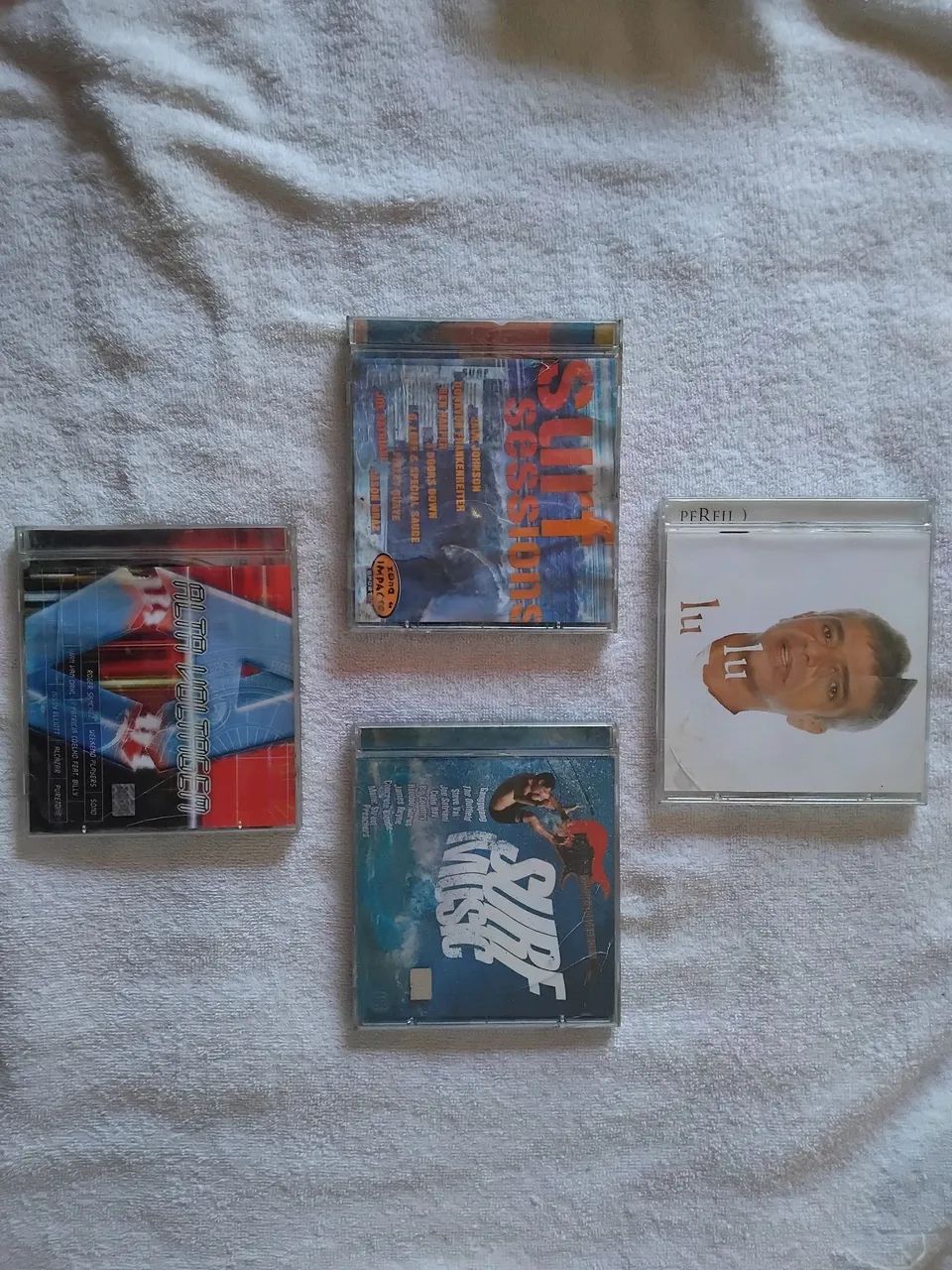 Combo Nostalgia Litoral / Surf 4 CDs 