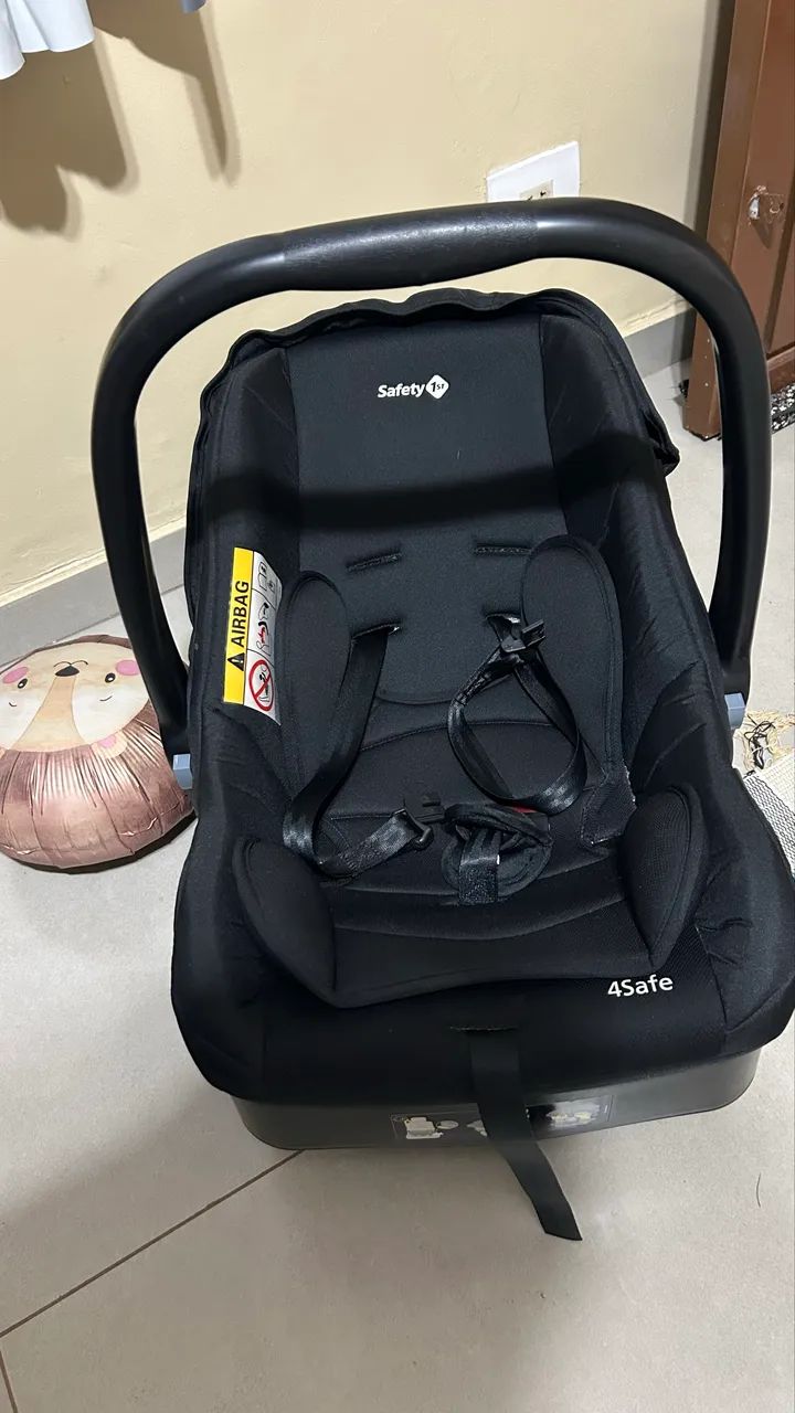 Vendo bebê conforto Safety 1st + base 4safe - Foto 3