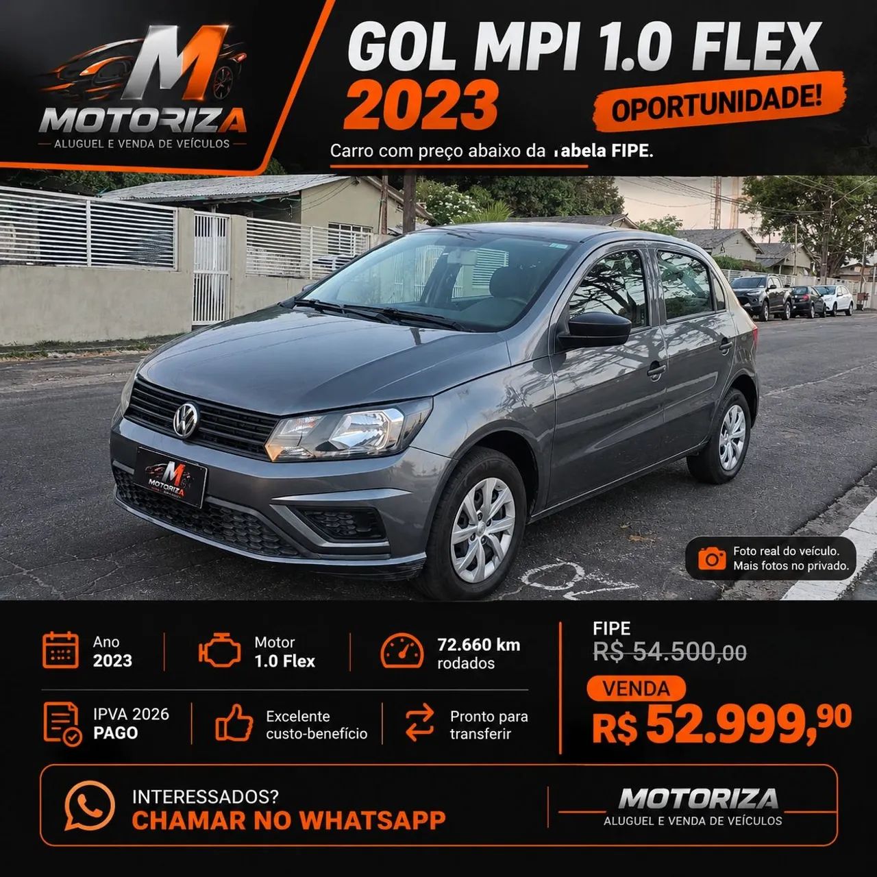 Volkswagen Gol GOL 1.0 FLEX 12V 5P 2023