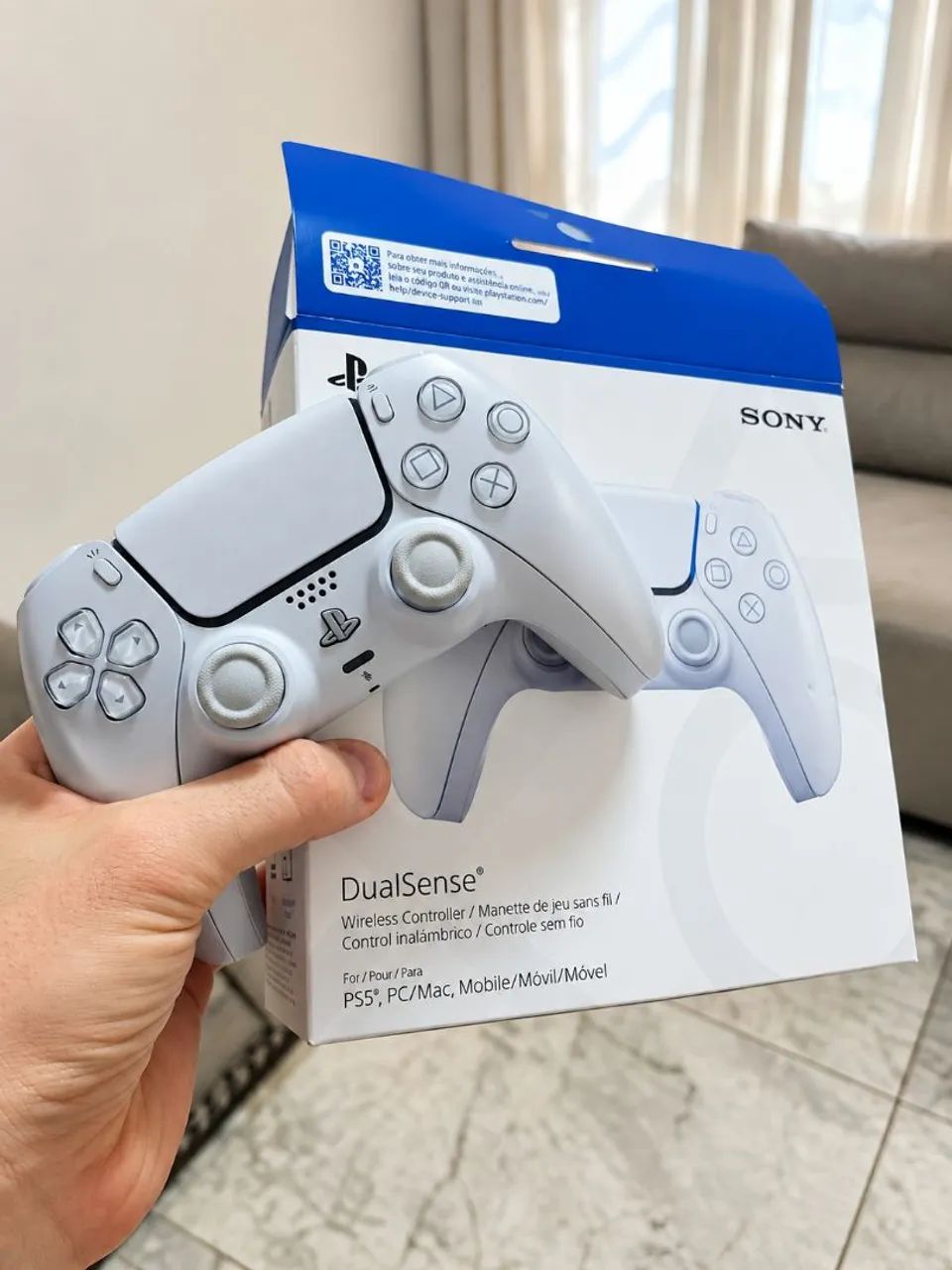 PS5/PC DualSense Chroma Pearl PS5
